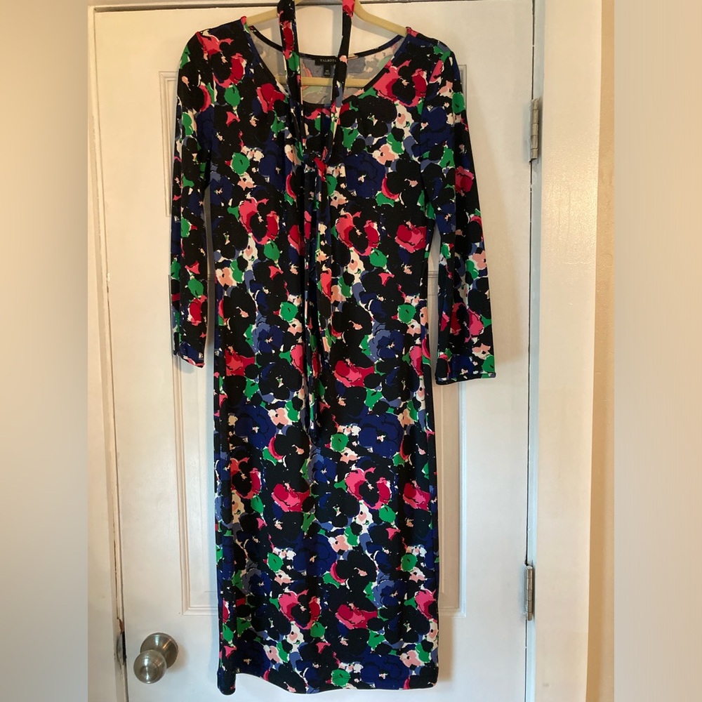 Beautiful Talbots flowered dress